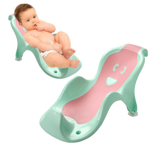 Sobear Baby Bath Chair Support, Bathing Safety, Anti-Slip, Comfortable Wash Chair, Lightweight, Portable, TPE SOft Rubber Material, Perfect for NewBorn, Suitable for 3+