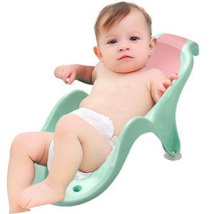 Sobear Baby Bath Chair Support, Bathing Safety, Anti-Slip, Comfortable Wash Chair, Lightweight, Portable, TPE SOft Rubber Material, Perfect for NewBorn, Suitable for 3+