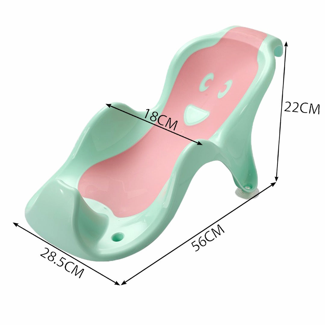 Sobear Baby Bath Chair Support, Bathing Safety, Anti-Slip, Comfortable Wash Chair, Lightweight, Portable, TPE SOft Rubber Material, Perfect for NewBorn, Suitable for 3+