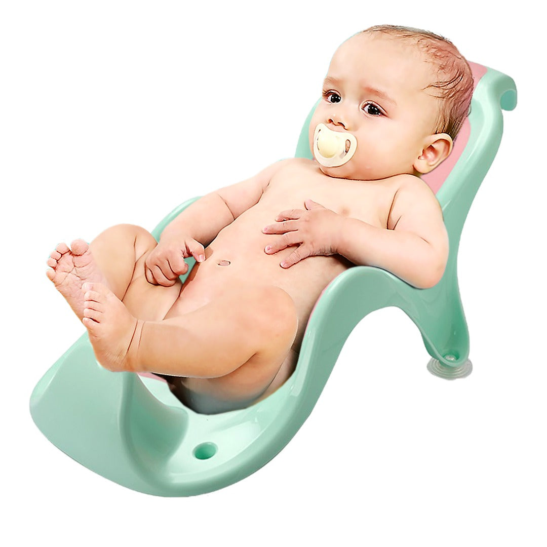 Sobear Baby Bath Chair Support, Bathing Safety, Anti-Slip, Comfortable Wash Chair, Lightweight, Portable, TPE SOft Rubber Material, Perfect for NewBorn, Suitable for 3+