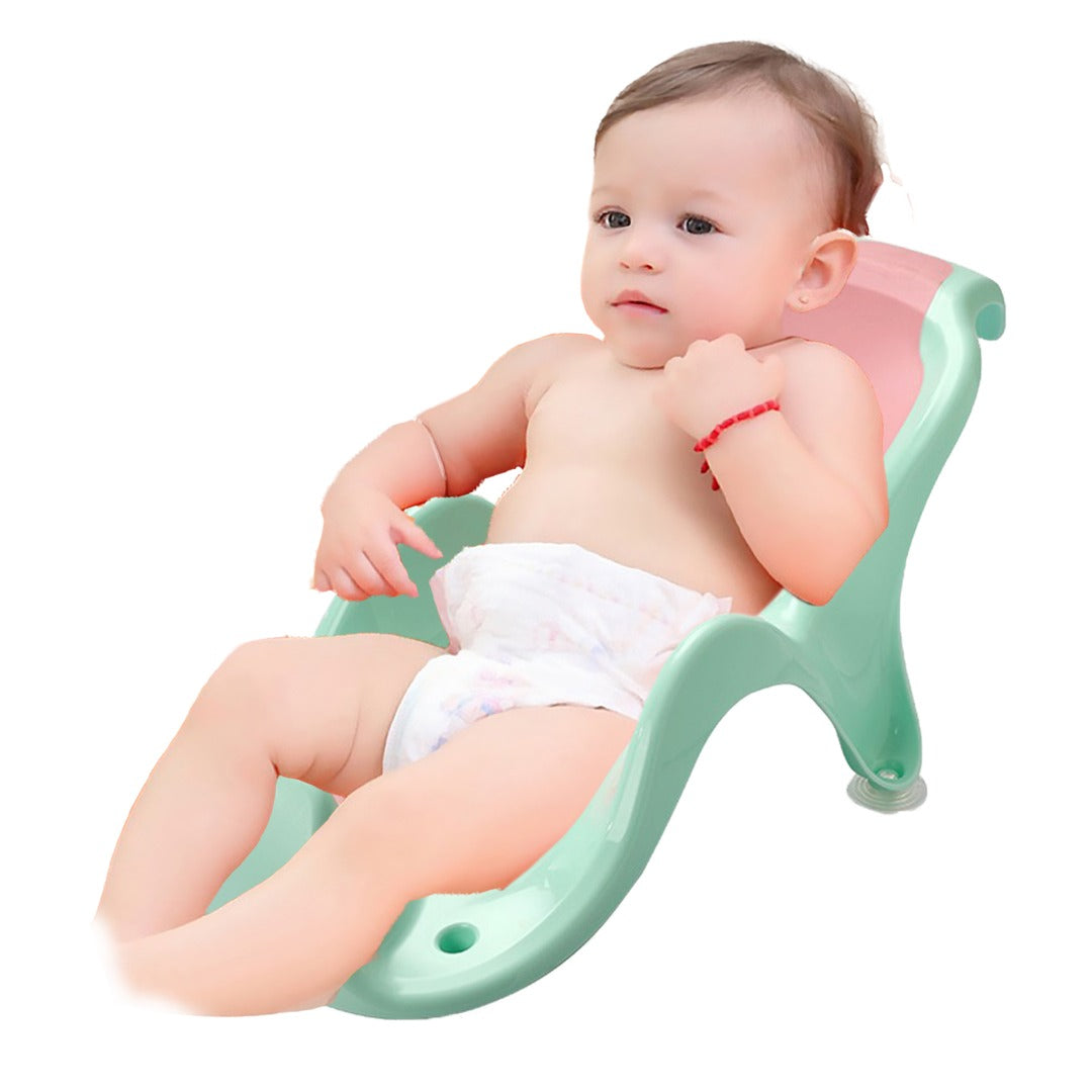 Sobear Baby Bath Chair Support, Bathing Safety, Anti-Slip, Comfortable Wash Chair, Lightweight, Portable, TPE SOft Rubber Material, Perfect for NewBorn, Suitable for 3+