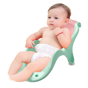 Sobear Baby Bath Chair Support, Bathing Safety, Anti-Slip, Comfortable Wash Chair, Lightweight, Portable, TPE SOft Rubber Material, Perfect for NewBorn, Suitable for 3+