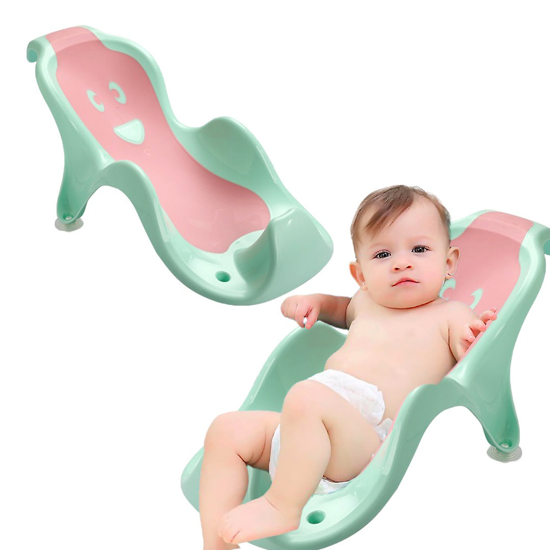 Sobear Baby Bath Chair Support, Bathing Safety, Anti-Slip, Comfortable Wash Chair, Lightweight, Portable, TPE SOft Rubber Material, Perfect for NewBorn, Suitable for 3+