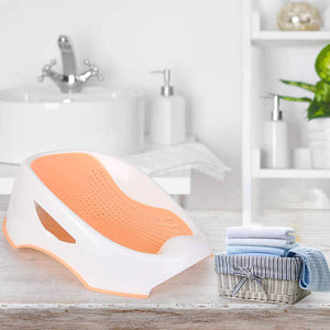 Newborn Baby Bath Support baby bath seat for sink and shower Anti-Slip soft bath net Comfortable Safe Bathing, Multi-Function, Easy to Use, Lightweight, Portable, Perfect Gift for your Toddlers, Suitable for 3+