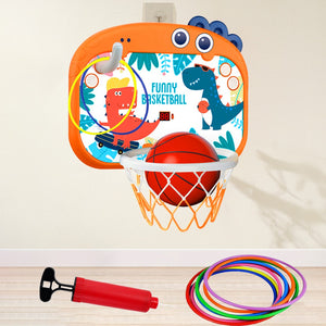 Coo11 Kids Portable Basketball board for children's, Foldable Lightweight Design, Easy to Assemble, Indoor and Outdoor Game, Perfect Gift for Boys, Girls, Christmas, New Year (For Age 3 Years & above)