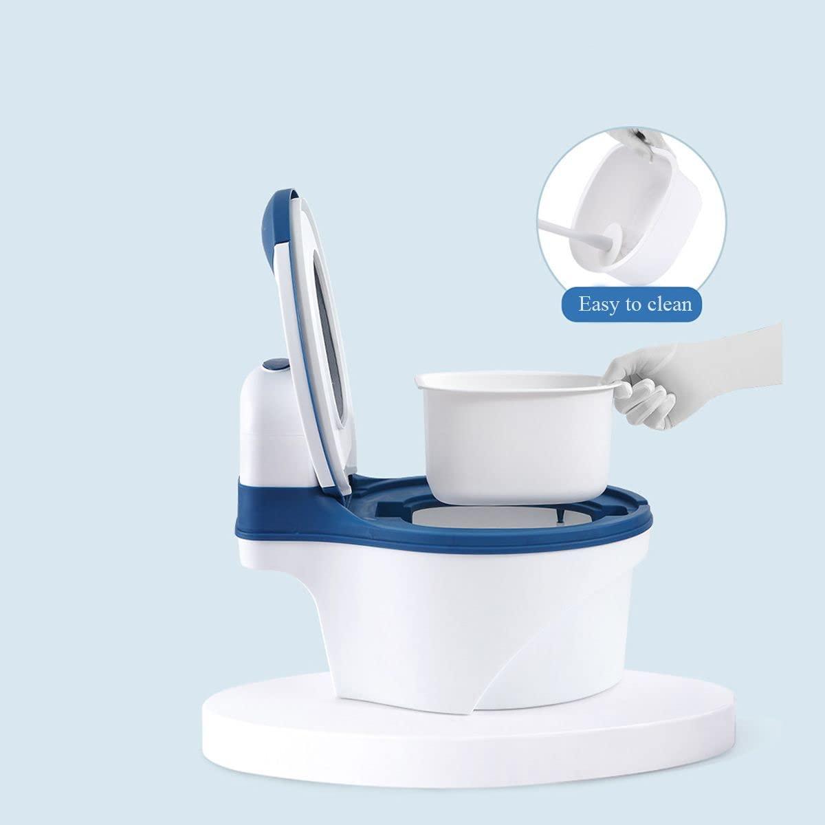 Coo11 Kids Large Toilet Potty Training Seat, Portable, Lightweight, Easy to Use & Clean, Perfect Gift for Boys & Girls, Suitable for 3+, Travel convenient, Improves Child's Development
