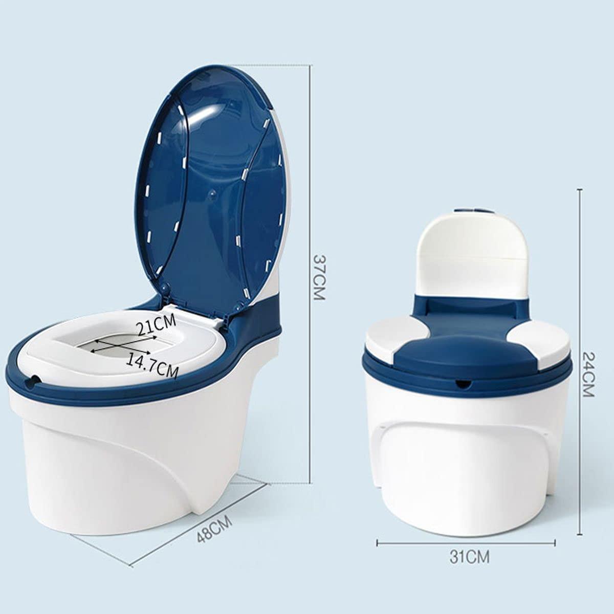 Coo11 Kids Large Toilet Potty Training Seat, Portable, Lightweight, Easy to Use & Clean, Perfect Gift for Boys & Girls, Suitable for 3+, Travel convenient, Improves Child's Development