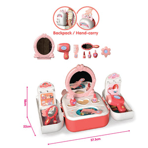 Pretend Play House Backpack Small Mini Kitchen Toys Real Cooking Set For Kids  Set Pretend Role Play Toys For Boys And Girls, Premium Pieces Set