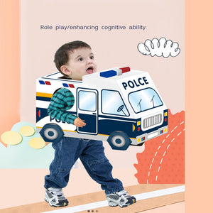 Kids Role Play custom Police car Fire Truck Toy Emergency Rescue Fire Truck cardboard box Educational Vehicles Engine Play Set & Kids Military Battle Tank, Learning Play Set & Kids Space Astronaut Carton Cardboard Box for Kids
