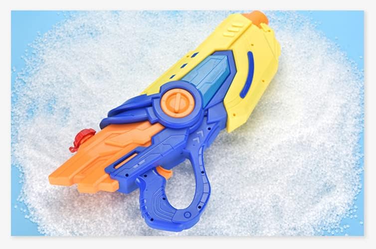 set of 2 45CM Kids Electric Water Gun, Powerful Water Pistol with 600ml Large Capacity, 33ft Long Range, Cool LED Light Leak-Proof, Water Blaster Gun for Summer Pool Party Beach Pack of 2