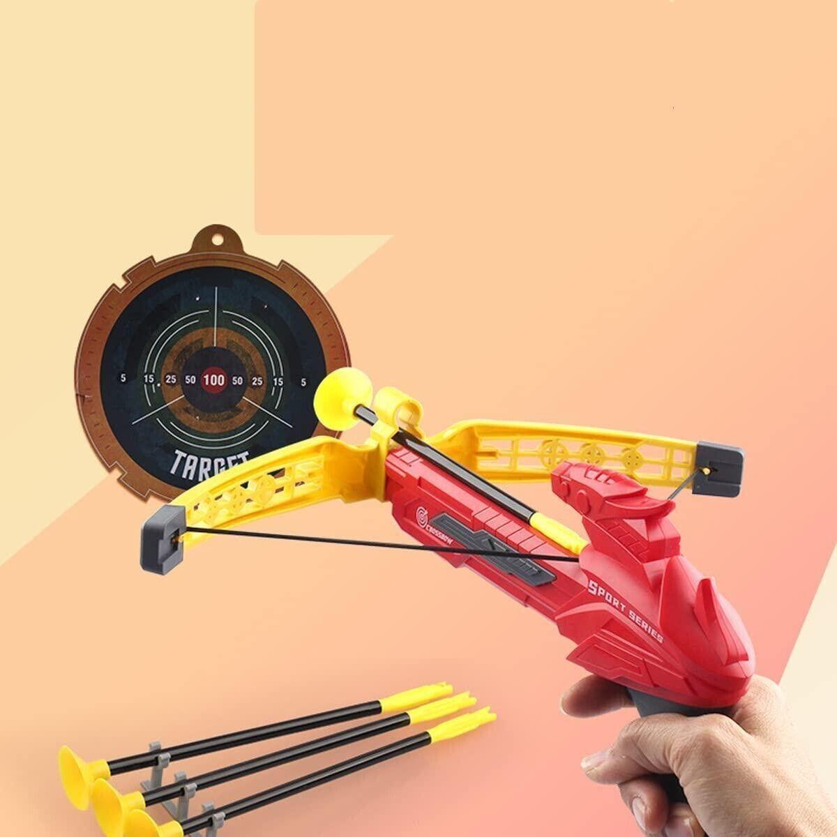 Kids archery set Bow and Arrow Crossbow Archery Set suction cup arrow Toy Set Play Indoor Outdoor Toys for kids, Perfect Gifts Christmas & Birthday for Boys & Girls Age 3 to 12 Years