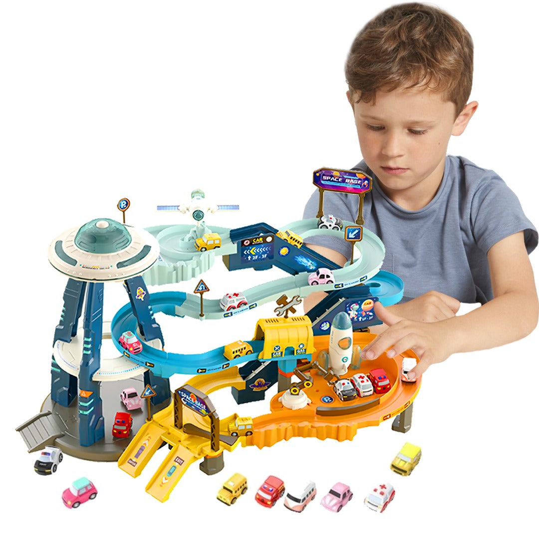 Baby car cheap track toy