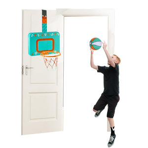 Coo11 Hanging Liftable Basketball Board Portable & Adjustable Height Professional Court Goal System for Adults Teenagers Indoor/ Outdoor Games Gifs for Boys and Girls 8+ Years Old
