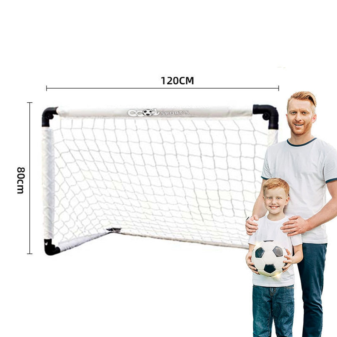 FOOTBALL Gole soccer PLAY SET  stand size:120*80*80cm Portable Folding Youth Soccer Goal Set With Carrying Bag