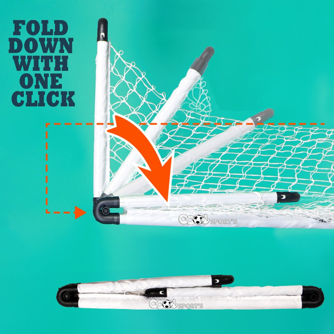 FOOTBALL Gole soccer PLAY SET  stand size:120*80*80cm Portable Folding Youth Soccer Goal Set With Carrying Bag