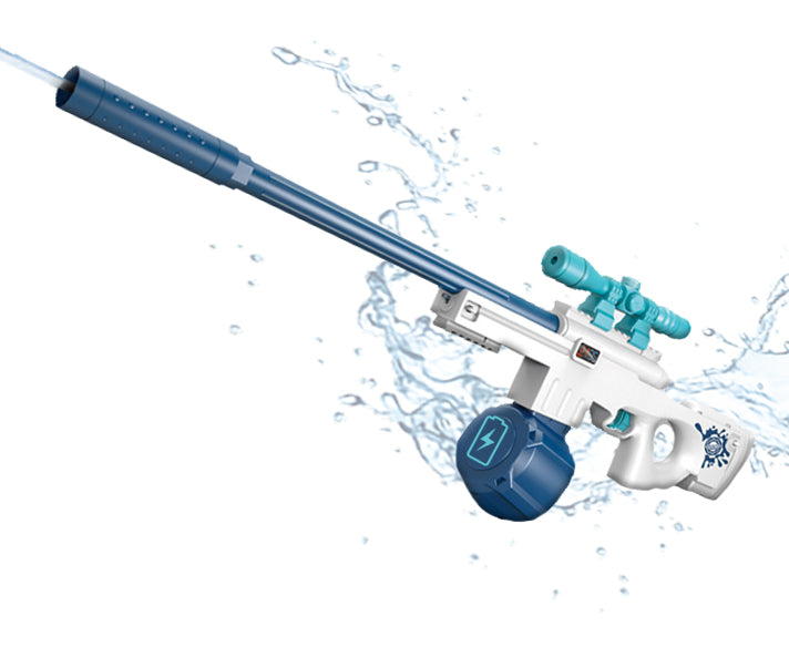 Coo11 Pretent Play Electric Water Gun, Automatic Water Guns Toy with Waterproof Lithium Battery & 600ML Water Tank, Perfect Summer Toy Game for Kids 3 Years and up (AWM Design)