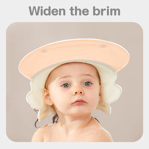 Coo11 Comfortable Baby Bathing Shower Cap, Protect Eye & Ear, Adjustable Hair Washing Hat, Portable, Lightweight, Perfect for Kids and Children, Suitable for 3+