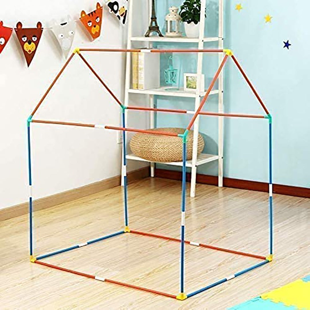 Coo11 Pretent Play Children's Play House, Aquarium Design Playhouse with Fish & Ship, Creating Personal Play Space, Indoor & Outdoor Games Toys for Kids 3 Years and up (Sky Blue)