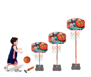 Coo11 Kids 141CM Basketball Hoop Stand, Outdoor And Indoor Sports Fun Game, Portable, Lightweight, Improves Your Game, Skill Development, Perfect Gift for Boys & Girls, Suitable for 3+