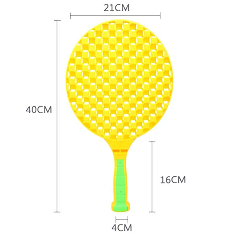 Coo11 Kids Badminton Racket Kit Set with Tennis Ball and Trainer Rebounder Base, Indoor and Outdoor Tennis Sport Practice, Perfect Gift for Beginners, Boys, Girls, Children