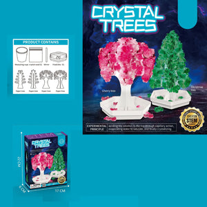 Kids Educational Stem Toy Magic Crystal Tree Chemistry Set Learning Science Toy/ornaments Decoration Toy Novelty Xmas Gift Boys Girls Science Kits & Toys Learning Guide